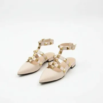 Studded Gladiator Sandals
