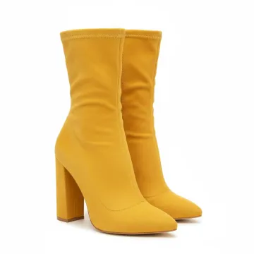 Suede Chanky Ankle Boots